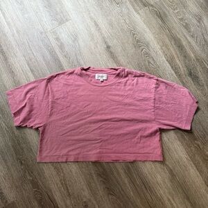 Moussy Vintage Pink Women's Cropped Tee
